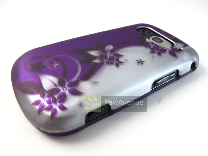   PURPLE CURVES Hard Case Cover Verizon Pantech Breakout Phone Accessory