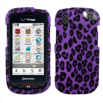   Leopard Hard Snap On Cover Case for Pantech Hotshot 8992 Verizon Phone