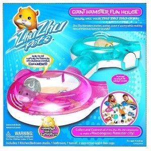 ZHU ZHU Pets Giant Hamster Fun House NIB Go Go PRIORITY  