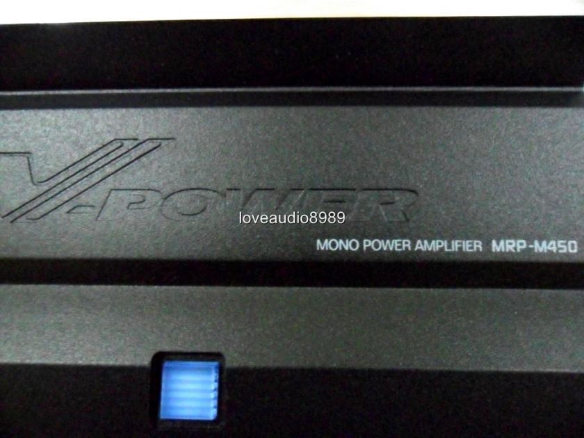 Alpine V Power MRP M450 Class D Mono Power Amplifier  