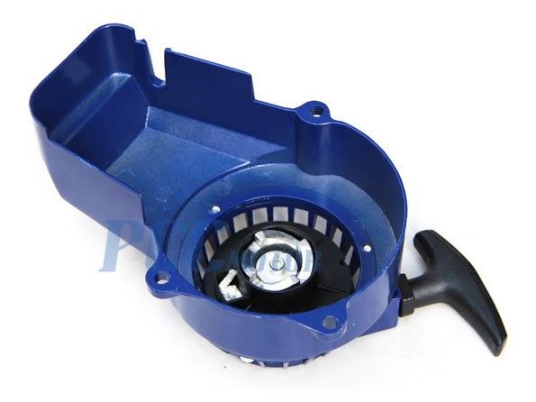 BLUE ALUMINUM PULL STARTER START RECOIL 47/49CC MINI POCKET BIKE ATV 