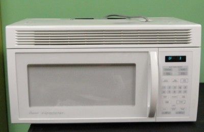   Radarange Over The Range Electric Microwave Oven MVH150W w/ Manual