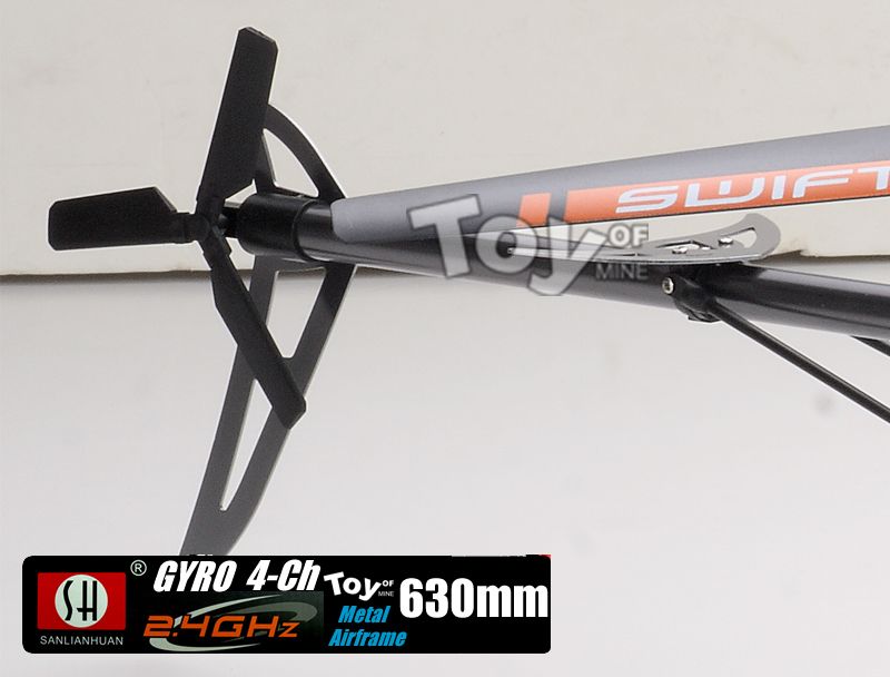 63CM SH 8830 2.4GHz 4 Channel Metal RC Helicopter GYRO  