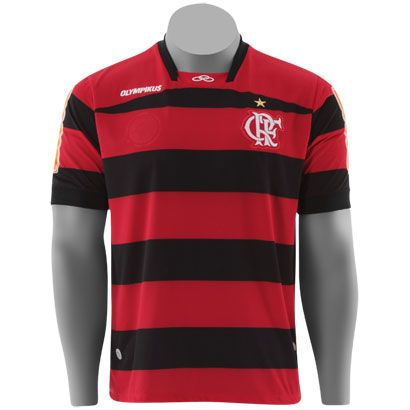 RONALDINHO 10 FLAMENGO OLYMPIKUS UNIFORM JERSEY SHIRT 2011 12 BRAZIL 