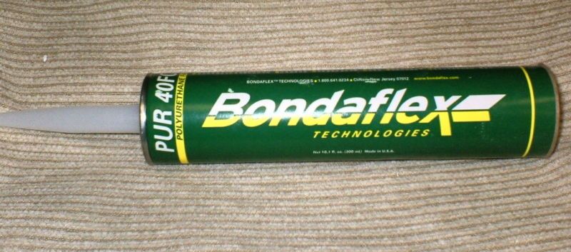 Bondaflex PUR 40FC Polyurethane Sealant Black 10 Fl Oz  