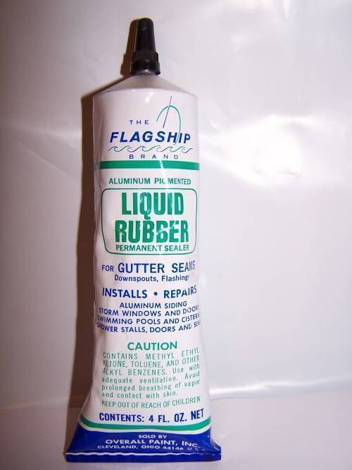 NEW Flagship Liquid Rubber Permanent Sealer 4 oz.  