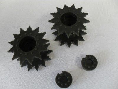 MATORRO 116 SHERMAN TANK PLASTIC TRACKS AND SPROCKETS  