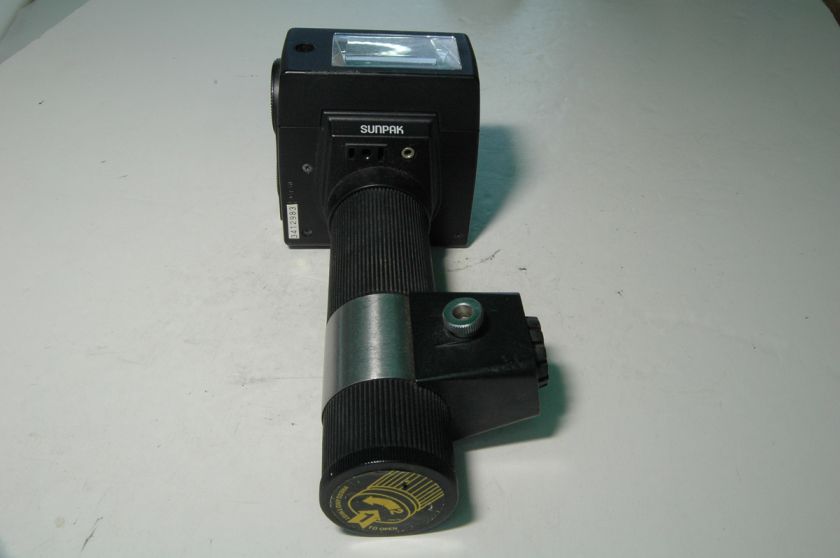 Sunpak auto 511 flash w/ PC sync cord  