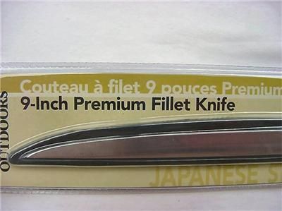 Brand New GINSU Outdoors 9 Inch Premium Fillet Knife  