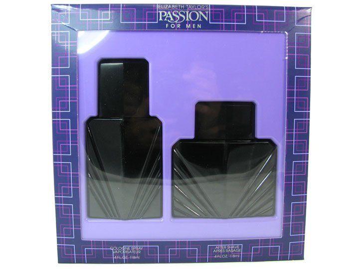 Passion Gift Set Cologne 4 oz   Aftershave 4 oz by Elizabeth Taylor 