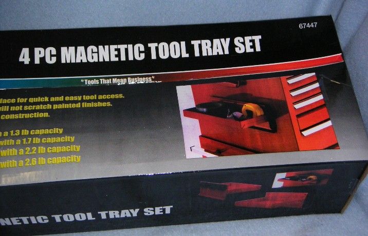 Pc. Magnetic Tool Tray Set  6 8 10 12  