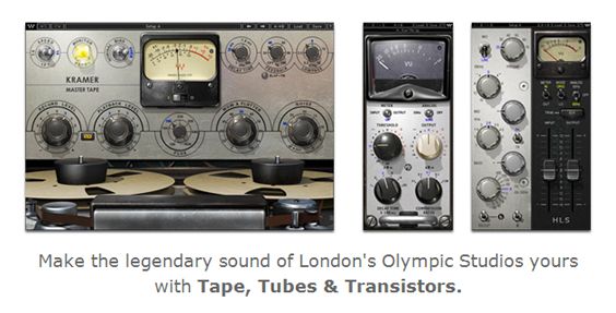 Waves Eddie Kramer Tape, Tubes, and Transistors Bundle Native RTAS VST 