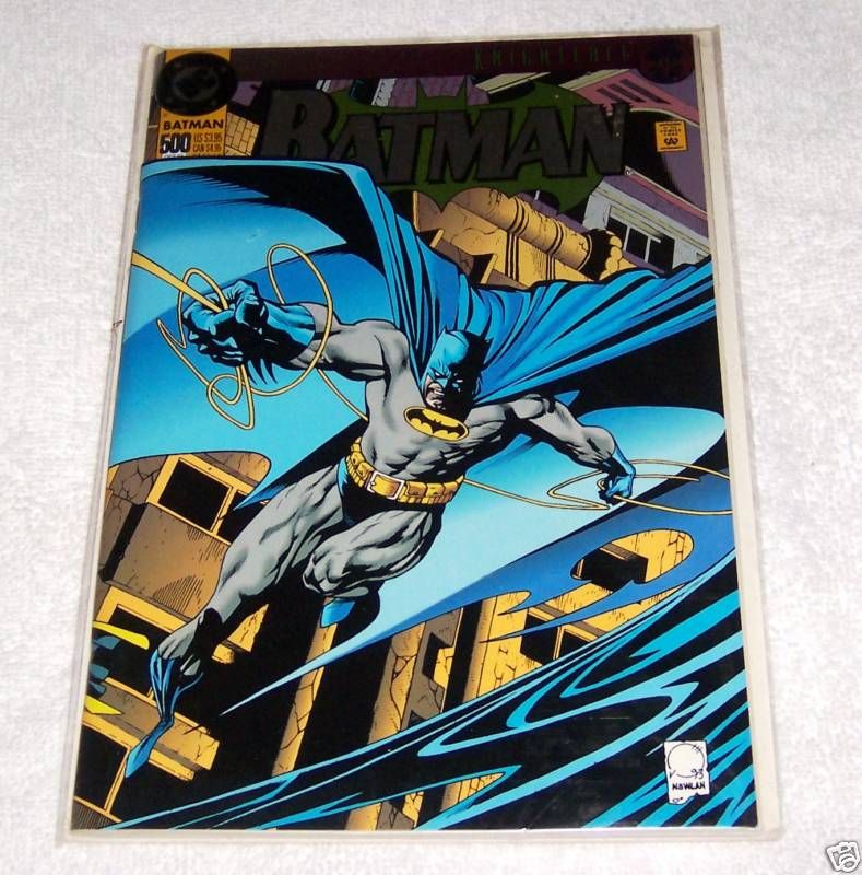 BATMAN KNIGHTFALL DC COMICS OCT 93 #500 NM  