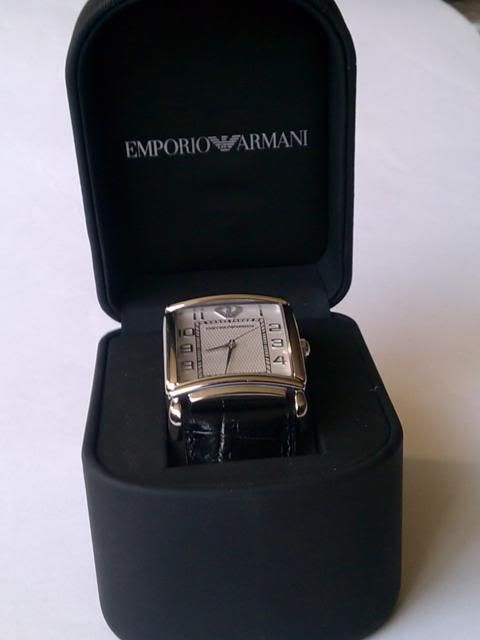 Emporio Armani Wristwatch Model AR0432 (with box certif 723763090933 