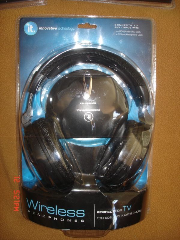 INNOVATION TECHNOLOGY Wireless Headphones  MODEL#ITHW 858 FOR YOUR 